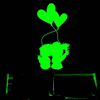 50% OFF on DeStudio Love Glow In Dark Wall Sticker