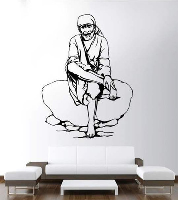 43% OFF on Hoopoe Decor Sai Baba Wall Sticker Pack of 1 43% OFF on Hoopoe Decor Sai Baba Wall Sticker Pack of 1