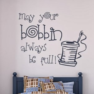 50% OFF on DeStudio DeStudio May Your Bobbin Wall Stickers Size GIANT WALL STICKER Sticker