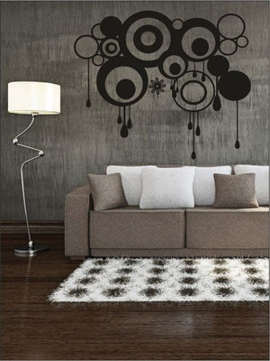 80% OFF on Wall1ders Melting Rings PVC Vinyl Sticker Sticker Pack of 1