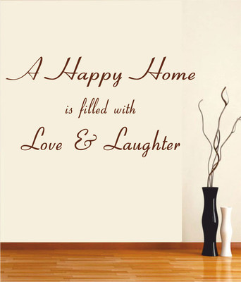 50% OFF on Ritzy A Happy Home Living Room Wall Quotes Wall Decal Sticker 50% OFF on Ritzy A Happy Home Living Room Wall Quotes Wall Decal Sticker