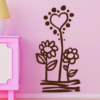 50% OFF on DeStudio Flower Children Kids Drawing Heart Love Decal Wall Sticker Sticker 50% OFF on DeStudio Flower Children Kids Drawing Heart Love Decal Wall Sticker Sticker