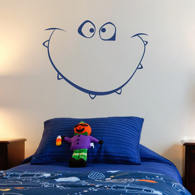 50% OFF on DeStudio Smile Monster Kids Fun Wall Sticker Sticker