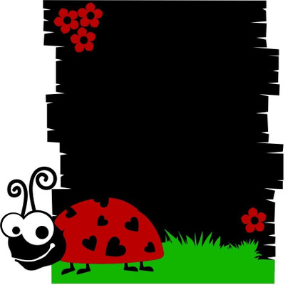 25% OFF on Chipakk My Ladybug Chalkboard Decal Pigmented Polyvinyl Sticker