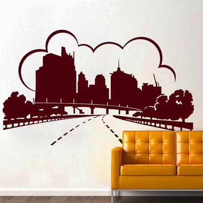 50% OFF on DeStudio DeStudio Urban City Two Wall Stickers Size JUMBO WALL STICKER Sticker