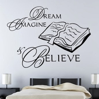 50% OFF on DeStudio DeStudio Dream Imagine & Believe Wall Stickers Size GIANT WALL STICKER Sticker