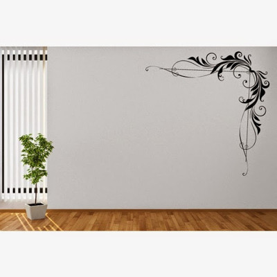 50% OFF on DeStudio Line Corner Decorative Embellishment One Size Giant WALL STICKER Sticker