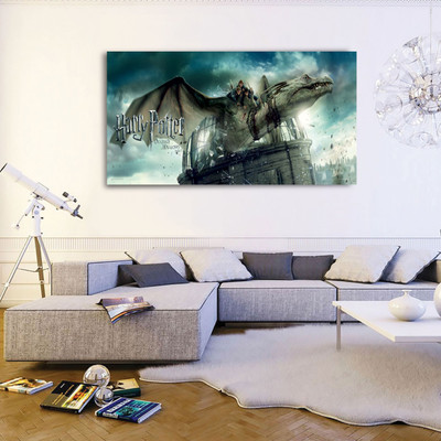 25% OFF on Posterboy Harry Potter -Dragon Peel and Stick Wall Decal Vinyl Sticker Pack of 1