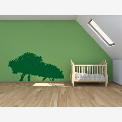 66% OFF on DeStudio Five Trees In A Row Forrest Woods One Size Small Wall Sticker 66% OFF on DeStudio Five Trees In A Row Forrest Woods One Size Small Wall Sticker