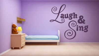 50% OFF on DeStudio DeStudio Laugh & Sing One Wall Stickers Size MEGA WALL STICKER Sticker