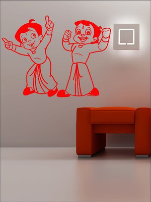82% OFF on Wall1ders Chota Bheem Sticker Sticker Pack of 1