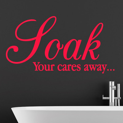 50% OFF on DeStudio Soak Interior One Color Red Size 135 X 60 Cms Wall Sticker