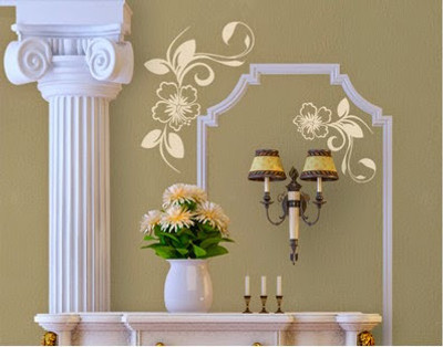 44% OFF on DeStudio Dream Of Hibiscus Size Tiny Wall Sticker