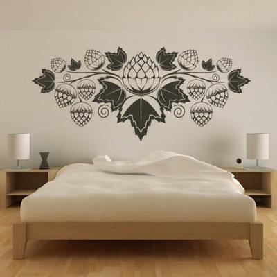 84% OFF on DeStudio Decorative Floral Pattern One Size Jumbo WALL STICKER Sticker