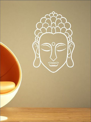 82% OFF on Wall1ders Thinking Budda Sticker Sticker Pack of 1