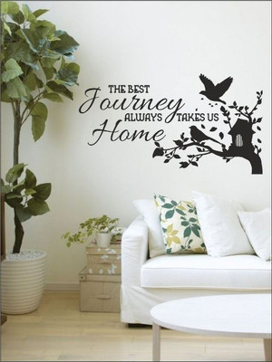 87% OFF on Wall1ders The Best Journey PVC Vinyl Sticker Pack of 1 87% OFF on Wall1ders The Best Journey PVC Vinyl Sticker Pack of 1