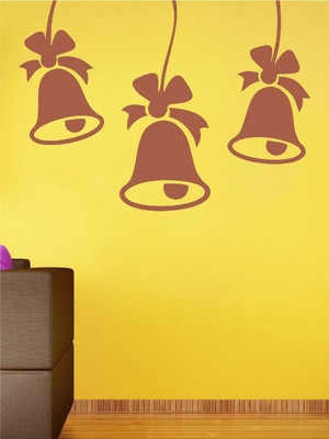87% OFF on Wall1ders X-Mas Bell PVC Vinyl Sticker Pack of 1 87% OFF on Wall1ders X-Mas Bell PVC Vinyl Sticker Pack of 1