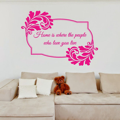 84% OFF on DeStudio Home Quote Love Family Friends Decal Wall Sticker Sticker