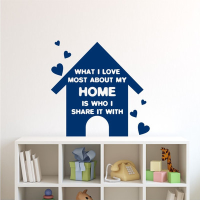 Chipakk Quotes 3- Blue Medium Pigmented Polyvinyl Films Imported Sticker