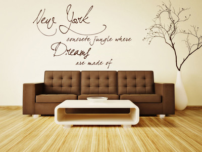 87% OFF on D��cor Kafe Decal Style New York Wall Art Large Size-37*24 Inch Wall Sticker Sticker Pack of 1 87% OFF on D��cor Kafe Decal Style New York Wall Art Large Size-37*24 Inch Wall Sticker Sticker Pack of 1