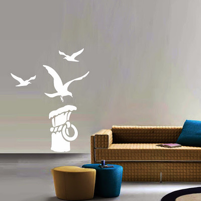 50% OFF on DeStudio DeStudio Seagull One Wall Stickers Size JUMBO WALL STICKER Sticker