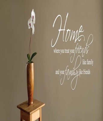 50% OFF on Ritzy Home Is Where Living Room Wall Quote Wall Decal Sticker 50% OFF on Ritzy Home Is Where Living Room Wall Quote Wall Decal Sticker