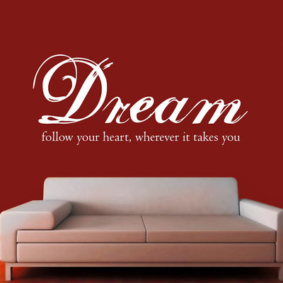 87% OFF on DeStudio Follow Your Heart Size Tiny Wall Sticker
