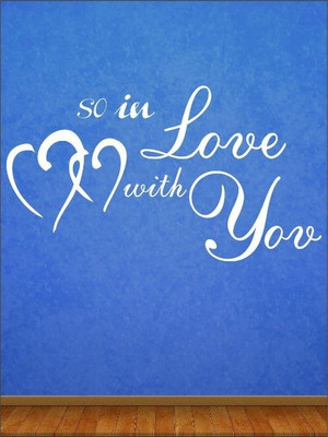 80% OFF on Wall1ders Love With U PVC Vinyl Sticker Sticker Pack of 1 80% OFF on Wall1ders Love With U PVC Vinyl Sticker Sticker Pack of 1