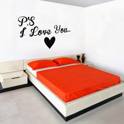 DeStudio DeStudio P.S I Love You Wall Stickers Size GIANT WALL STICKER Sticker DeStudio DeStudio P.S I Love You Wall Stickers Size GIANT WALL STICKER Sticker