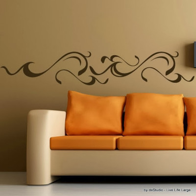 73% OFF on DeStudio DeStudio Decorative Lines Embellishment Wall Stickers Size MEDIUM WALL STICKER Sticker