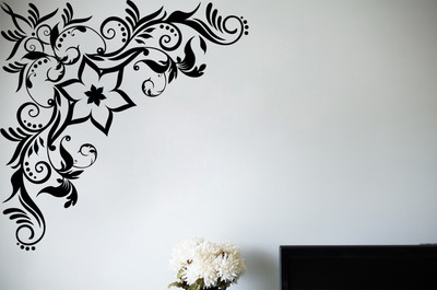 51% OFF on D��cor Kafe Decal Style Corner Swirl Design Wall Sticker Small Size-15*15 Inch Wall Sticker Sticker Pack of 1 51% OFF on D��cor Kafe Decal Style Corner Swirl Design Wall Sticker Small Size-15*15 Inch Wall Sticker Sticker Pack of 1