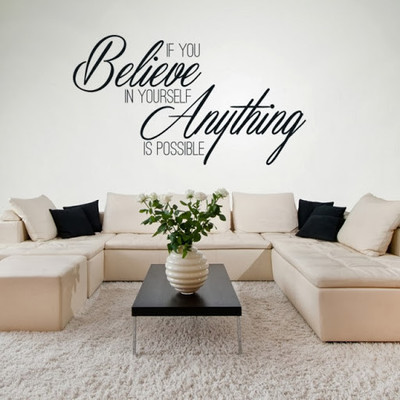 50% OFF on DeStudio DeStudio Anything Is Possible Wall Stickers Size MEGA WALL STICKER Sticker