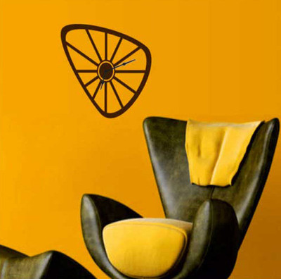 51% OFF on Ritzy Wagon Clock Wall Decal Sticker