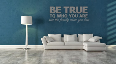 50% OFF on DeStudio DeStudio Be TRUE One Wall Stickers Size GIANT WALL STICKER Sticker