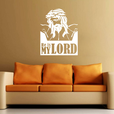 40% OFF on Creative Width Decor He Is My Lord Vinyl Sticker Sticker Pack of 1 40% OFF on Creative Width Decor He Is My Lord Vinyl Sticker Sticker Pack of 1