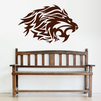 55% OFF on D��cor Kafe Decal Style Lion Wall Art Tiny-19*12 Inch Wall Sticker Sticker Pack of 1 55% OFF on D��cor Kafe Decal Style Lion Wall Art Tiny-19*12 Inch Wall Sticker Sticker Pack of 1