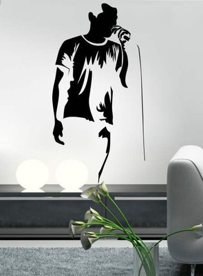 50% OFF on Hoopoe Decor Singer Singing Song Wall Sticker Pack of 1