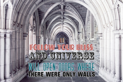 16% OFF on Follow Your Bliss Poster Paper Print 16% OFF on Follow Your Bliss Poster Paper Print