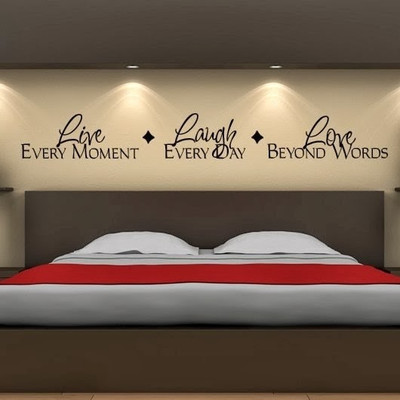 50% OFF on DeStudio DeStudio Live Every Moment Wall Stickers Size MEGA WALL STICKER Sticker