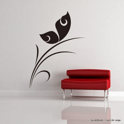 50% OFF on DeStudio DeStudio Delicate Flower Floral Pattern Wall Stickers Size MEGA WALL STICKER Sticker