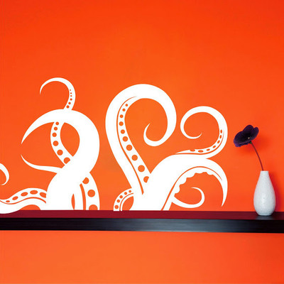 50% OFF on DeStudio DeStudio Octopus Legs One Wall Stickers Size GIANT WALL STICKER Sticker