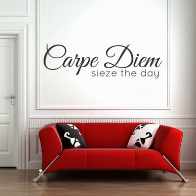 50% OFF on DeStudio DeStudio Carpe Diem Wall Stickers Size MEGA WALL STICKER Sticker