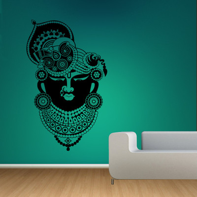 30% OFF on Creative Width Decor Shreenath Ji Vinyl Sticker Sticker Pack of 1