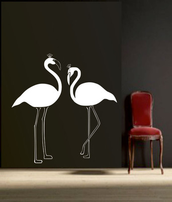 72% OFF on Ritzy Flimmingo Couples Living Room Wall Decal Sticker