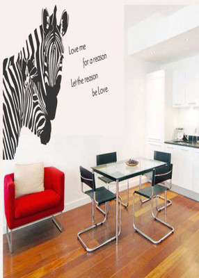 72% OFF on Ritzy Zebra Love Living Room Wall Decal Sticker 72% OFF on Ritzy Zebra Love Living Room Wall Decal Sticker