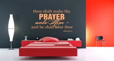50% OFF on DeStudio DeStudio Thou Shalt Make Thy Prayer One Wall Stickers Size MEGA WALL STICKER Sticker