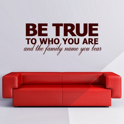 50% OFF on DeStudio DeStudio Be True Wall Stickers Size GIANT WALL STICKER Sticker