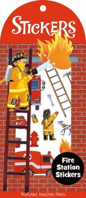 Peaceable Kingdom Fire Station Speciality Sticker Peaceable Kingdom Fire Station Speciality Sticker