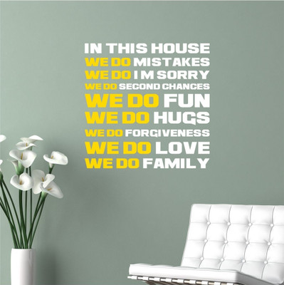 Chipakk Quotes 4- White Medium Pigmented Polyvinyl Films Imported Sticker