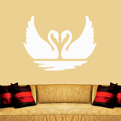 87% OFF on DeStudio Duckie Couple One Size Tiny Wall Sticker